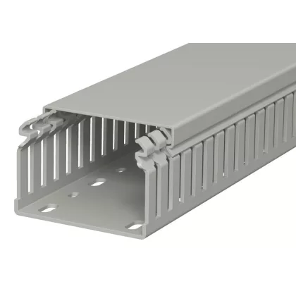 OBO 6178316 LKV 50075 Vezetékrendező Csatorna 50x75x2000mm kőszürke PVC OBO 6178316 LKV 50075 Vezetékrendező Csatorna 50x75x2000mm kőszürke PVC