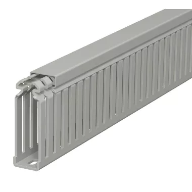 OBO 6178320 LKV 75025 Vezetékrendező Csatorna 75x25x2000mm kőszürke PVC OBO 6178320 LKV 75025 Vezetékrendező Csatorna 75x25x2000mm kőszürke PVC