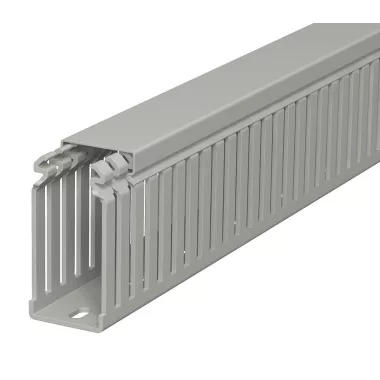 OBO 6178322 LKV 75037 Vezetékrendező Csatorna 75x37,5x2000mm kőszürke PVC OBO 6178322 LKV 75037 Vezetékrendező Csatorna 75x37,5x2000mm kőszürke PVC