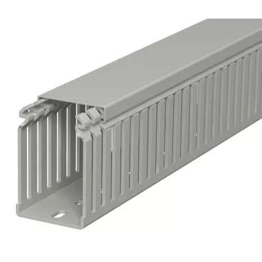 OBO 6178324 LKV 75050 Vezetékrendező Csatorna 75x50x2000mm kőszürke PVC OBO 6178324 LKV 75050 Vezetékrendező Csatorna 75x50x2000mm kőszürke PVC