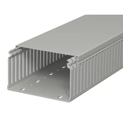 OBO 6178330 LKV 75125 Vezetékrendező Csatorna 75x125x2000mm kőszürke PVC OBO 6178330 LKV 75125 Vezetékrendező Csatorna 75x125x2000mm kőszürke PVC