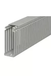 OBO 6178334 LKV 10037 Vezetékrendező Csatorna 100x37x2000mm kőszürke PVC