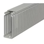 OBO 6178334 LKV 10037 Vezetékrendező Csatorna 100x37x2000mm kőszürke PVC