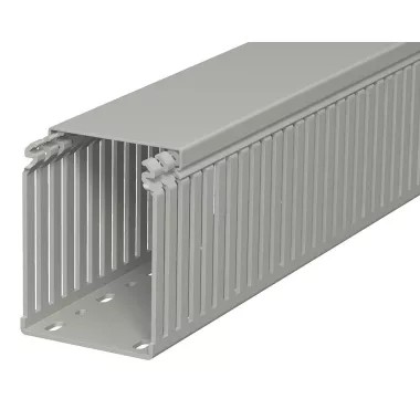 OBO 6178338 LKV 10075 Vezetékrendező Csatorna 100x75x2000mm kőszürke PVC OBO 6178338 LKV 10075 Vezetékrendező Csatorna 100x75x2000mm kőszürke PVC
