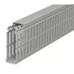 OBO 6178420 LKV N 75025 Vezetékrendező Csatorna 75x25x2000mm kőszürke PVC
