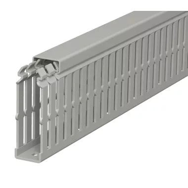 OBO 6178420 LKV N 75025 Vezetékrendező Csatorna 75x25x2000mm kőszürke PVC OBO 6178420 LKV N 75025 Vezetékrendező Csatorna 75x25x2000mm kőszürke PVC