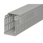 OBO 6178424 LKV N 75050 Vezetékrendező Csatorna 75x50x2000mm kőszürke PVC
