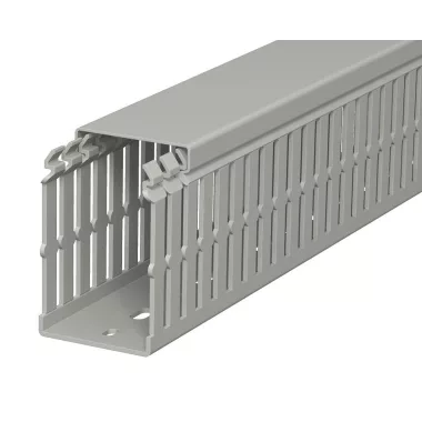 OBO 6178424 LKV N 75050 Vezetékrendező Csatorna 75x50x2000mm kőszürke PVC OBO 6178424 LKV N 75050 Vezetékrendező Csatorna 75x50x2000mm kőszürke PVC
