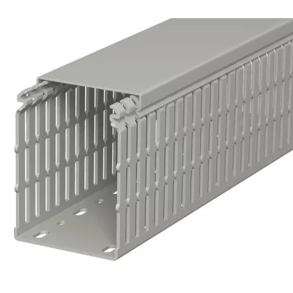 OBO 6178439 LKV N 10075 Vezetékrendező Csatorna 100x75x2000mm kőszürke PVC OBO 6178439 LKV N 10075 Vezetékrendező Csatorna 100x75x2000mm kőszürke PVC