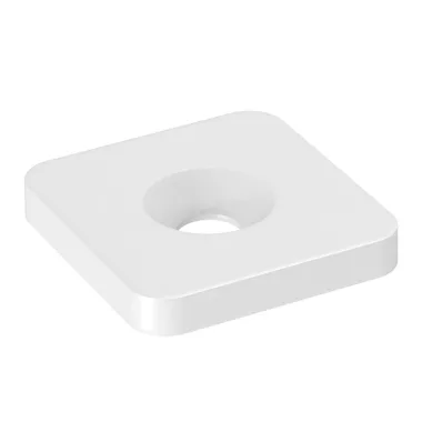 OBO 6178548 ULS Alátét 22x23x3mm szürke Polikarbonát/Akrilnitril-butadién-sztirol