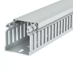 OBO 6178585 LKVH 50050 Vezetékrendező Csatorna halogénmentes 50x50x2000mm világosszürke Po