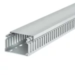 OBO 6178588 LKVH 50075 Vezetékrendező Csatorna halogénmentes 50x75x2000mm világosszürke Po