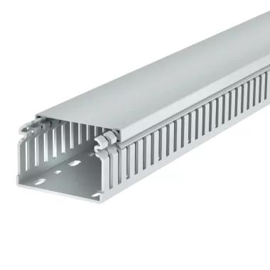 OBO 6178588 LKVH 50075 Vezetékrendező Csatorna halogénmentes 50x75x2000mm világosszürke Po OBO 6178588 LKVH 50075 Vezetékrendező Csatorna halogénmentes 50x75x2000mm világosszürke Po