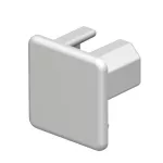 OBO 6183611 WDK HE20020LGR Véglezáróelem 20x20mm világosszürke PVC