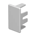OBO 6183654 WDK HE20035LGR Véglezáróelem 20x35mm világosszürke PVC