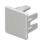 OBO 6183662 WDK HE25025LGR Véglezáróelem 25x25mm világosszürke PVC