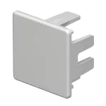 OBO 6183697 WDK HE30030LGR Véglezáróelem 30x30mm világosszürke PVC