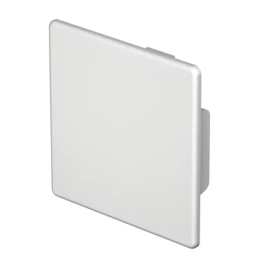OBO 6183808 WDK HE60060LGR Véglezáróelem 60x60mm világosszürke PVC
