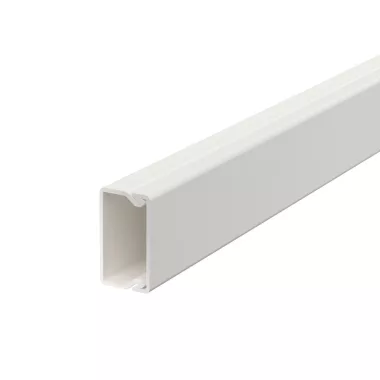 OBO 6191010 WDK15030RW Fali És Mennyezeti Csatorna fenékperforálással 15x30x2000mm hófehér PVC