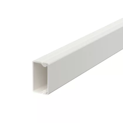   OBO 6191010 WDK15030RW Fali És Mennyezeti Csatorna fenékperforálással 15x30x2000mm hófehér PVC