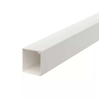 OBO 6191096 WDK30030RW Fali És Mennyezeti Csatorna fenékperforálással 30x30x2000mm hófehér
