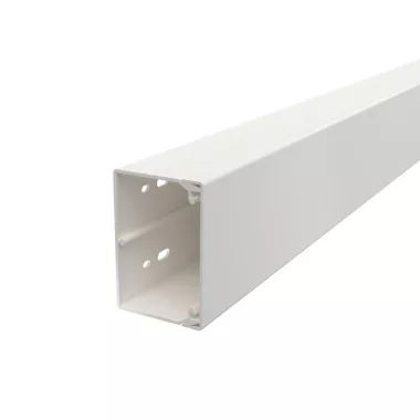 OBO 6191207 WDK60090RW Fali És Mennyezeti Csatorna fenékperforálással 60x90x2000mm hófehér PVC