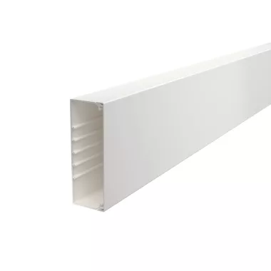 OBO 6191258 WDK60170RW Fali És Mennyezeti Csatorna fenékperforálással 60x170x2000mm hófehér PVC