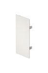 OBO 6193399 WDK HE100230RW Véglezáróelem 100x230mm hófehér PVC