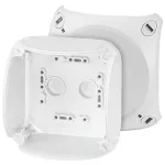   HENSEL KF 0402 G Cutie de joncțiune a cablurilor rezistentă la intemperii, 104x104x70 mm, IP66 / 67