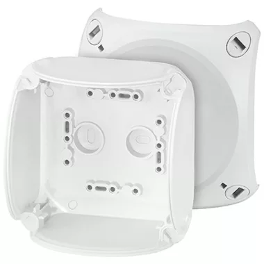 HENSEL KF 0402 G Időjárásálló kábelösszekötő doboz, 104x104x70 mm, IP66/67