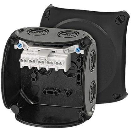   HENSEL KF 0404 B Cutie de joncțiune a cablurilor rezistentă la intemperii, 104x104x70 mm, IP66 / 67
