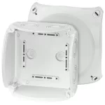   HENSEL KF 0600 G Cutie de joncțiune a cablurilor rezistentă la intemperii, 130x130x77 mm, IP66 / 67
