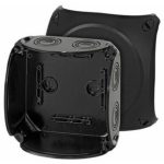   HENSEL KF 0600 B Cutie de joncțiune a cablurilor rezistentă la intemperii, 130x130x77 mm, IP66 / 67