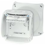   HENSEL KF 0606 G Cutie de joncțiune a cablurilor rezistentă la intemperii, 130x130x77 mm, IP66 / 67
