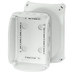   HENSEL KF 1000 G Cutie de joncțiune a cablurilor rezistentă la intemperii, 130x180x77 mm, IP66 / 67