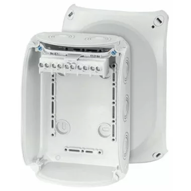 HENSEL KF 1006 G Időjárásálló kábelösszekötő doboz, 130x180x77 mm, IP66/67
