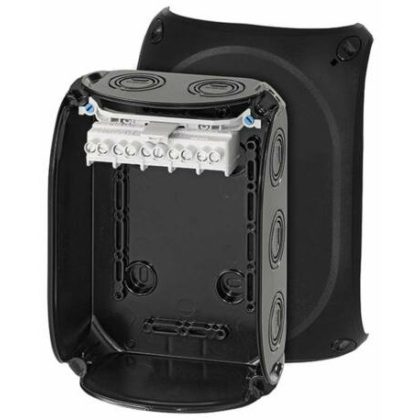   HENSEL KF 1006 B Cutie de joncțiune a cablurilor rezistentă la intemperii, 130x180x77 mm, IP66 / 67