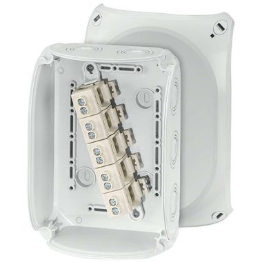 HENSEL KF 1010 G Weatherproof cable junction box, 130x180x77 mm, IP66 / 67