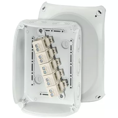 HENSEL KF 1010 G Weatherproof cable junction box, 130x180x77 mm, IP66 / 67