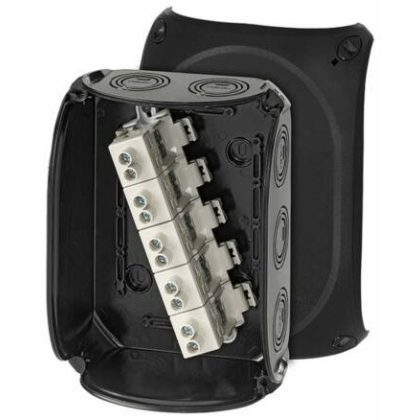   HENSEL KF 1010 B Cutie de joncțiune a cablurilor rezistentă la intemperii, 130x180x77 mm, IP66 / 67