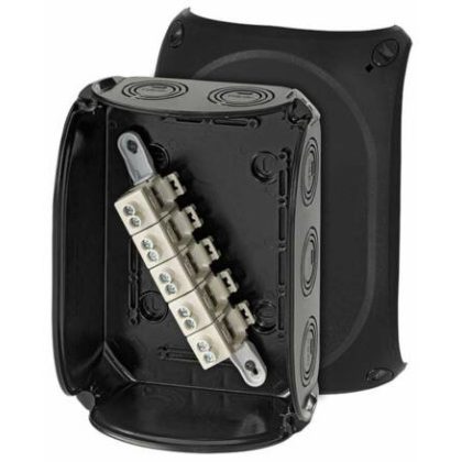   HENSEL KF 1610 B Időjárásálló kábelösszekötő doboz, 155x210x92 mm, IP66/67