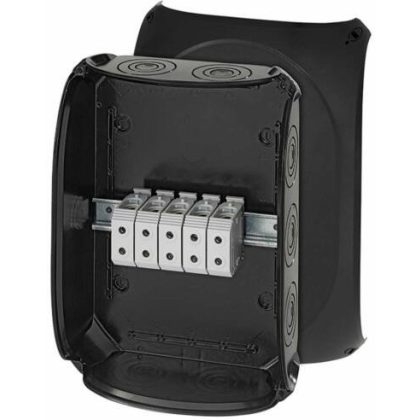   HENSEL KF 5050 B Időjárásálló kábelösszekötő doboz, 255x355x122 mm, IP66/67