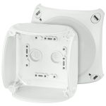   HENSEL KF 0400 H Cutie de joncțiune a cablurilor rezistentă la intemperii, 104x104x70 mm, IP66 / 67