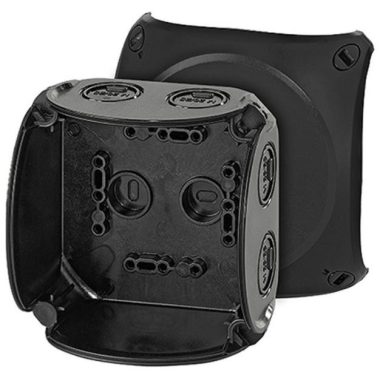 HENSEL KF 0400 C Időjárásálló kábelösszekötő doboz, 104x104x70 mm, IP66/67