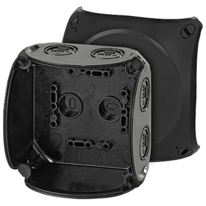   HENSEL KF 0400 C Időjárásálló kábelösszekötő doboz, 104x104x70 mm, IP66/67