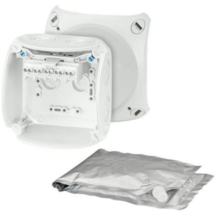   HENSEL WP 0402 G Vízálló kábelösszekötő doboz kiöntőmasszával, 104x104x70 mm, IP68