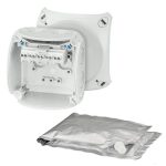   HENSEL WP 0606 G Waterproof cable junction box with casting compound, 130x130x77 mm, IP68