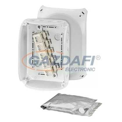   HENSEL WP 1010 G Vízálló kábelösszekötő doboz kiöntőmasszával, 130x180x77 mm, IP68