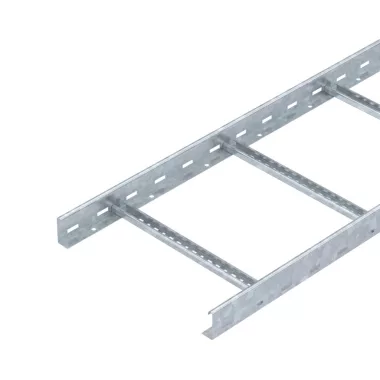 OBO 6208570 LG 640 VS 3 FT Kábellétra perforált, VS-létrafokkal 60x400x3000mm merítetten tűzihorganyzott acél