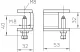 OBO 6221061 KLL 32 FT Szorítóelem kábellétrához 32x88x5mm merítetten tűzihorganyzott acél